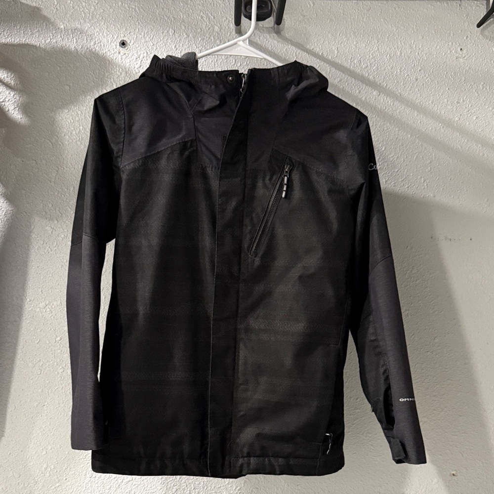 Columbia Black Kids Raincoat